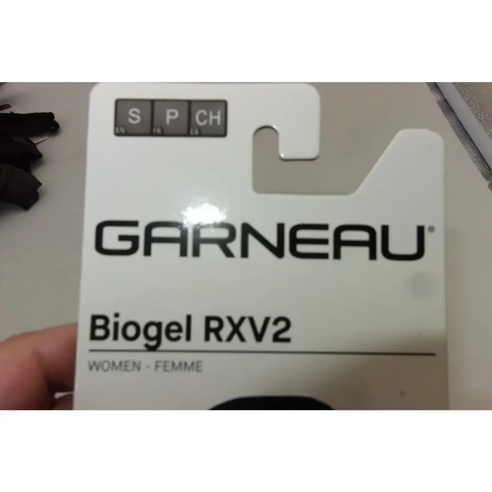 NEW Louis Garneau Biogel RX-V Bike Gloves Purple Gray Women's Small